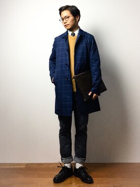 「ability（アビリティ）のアイテム（シューズ）」を使った、K-1RO(ケーイチロー)さん（メンズ・171cm）の冬コーディネート