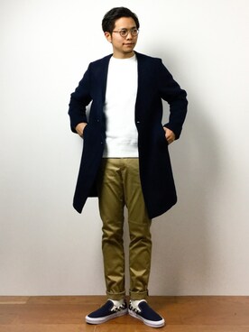 K-1RO(ケーイチロー)さん(メンズ・171cm)の冬コーディネート
