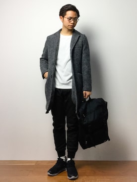 K-1RO(ケーイチロー)さん（メンズ・171cm）の冬コーディネート