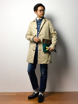 K-1RO(ケーイチロー)さん（メンズ・171cm）の冬コーディネート