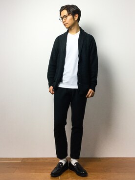 K-1RO(ケーイチロー)さん（メンズ・171cm）の冬コーディネート