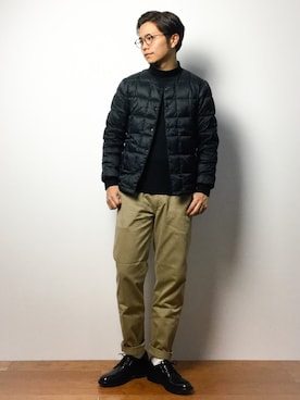 K-1RO(ケーイチロー)さん（メンズ・171cm）の冬コーディネート