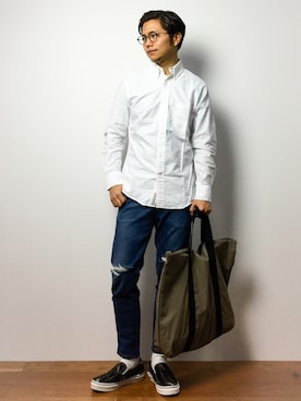 K-1RO(ケーイチロー)さん（メンズ・171cm）の冬コーディネート