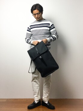 K-1RO(ケーイチロー)さん（メンズ・171cm）の冬コーディネート