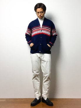 K-1RO(ケーイチロー)さん（メンズ・171cm）の冬コーディネート