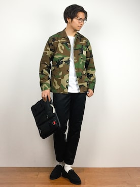 K-1RO(ケーイチロー)さん（メンズ・171cm）の春コーディネート