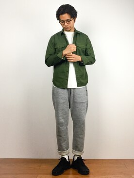 K-1RO(ケーイチロー)さん（メンズ・171cm）の春コーディネート