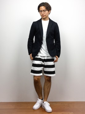 K-1RO(ケーイチロー)さん（メンズ・171cm）の春コーディネート