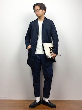 K-1RO(ケーイチロー)さん（メンズ・171cm）の春コーディネート