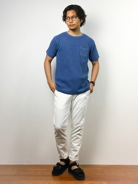 K-1RO(ケーイチロー)さん（メンズ・171cm）の夏コーディネート