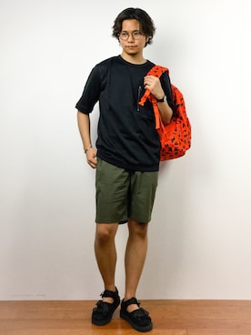 K-1RO(ケーイチロー)さん(メンズ・171cm)の夏コーディネート