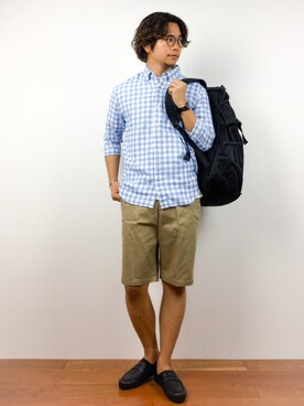 K-1RO(ケーイチロー)さん（メンズ・171cm）の夏コーディネート