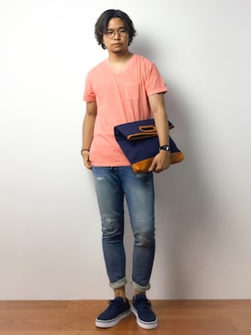 K-1RO(ケーイチロー)さん（メンズ・171cm）の夏コーディネート