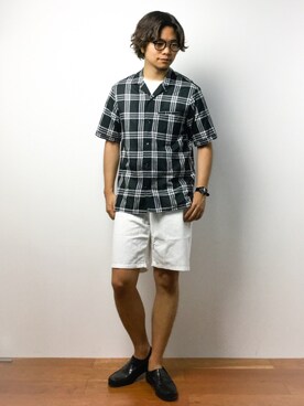 K-1RO(ケーイチロー)さん（メンズ・171cm）の夏コーディネート