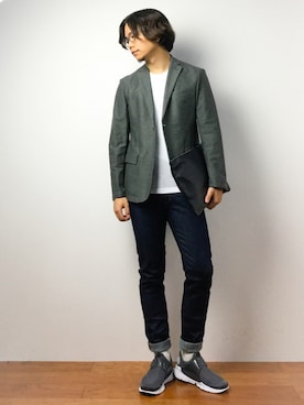 K-1RO(ケーイチロー)さん（メンズ・171cm）の秋コーディネート