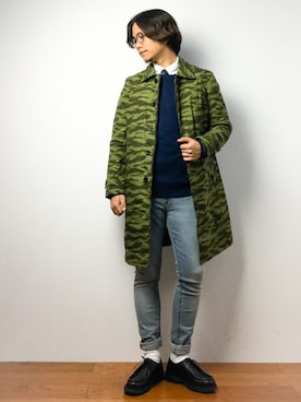 Stussy Ogawa 高機能コートを使った人気ファッションコーディネート Wear