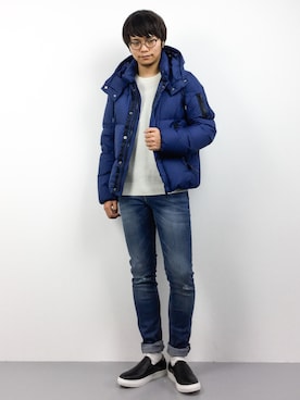 「improves（インプローブス）のアイテム（シューズ）」を使った、K-1RO(ケーイチロー)さん（メンズ・171cm）の秋コーディネート