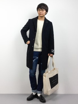 K-1RO(ケーイチロー)さん（メンズ・171cm）の秋コーディネート