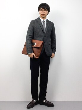 K-1RO(ケーイチロー)さん（メンズ・171cm）の秋コーディネート