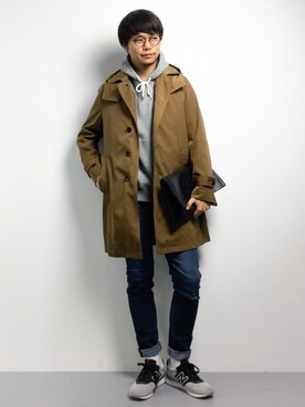 K-1RO(ケーイチロー)さん（メンズ・171cm）の秋コーディネート