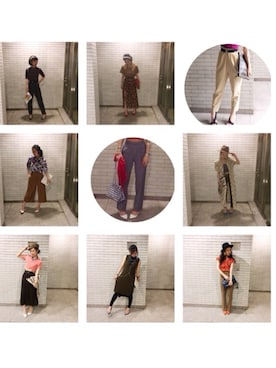 「Handmade（ハンドメイド）のアイテム（クラッチバッグ、その他）」を使った、ももこあさん（レディース・163cm）の冬コーディネート