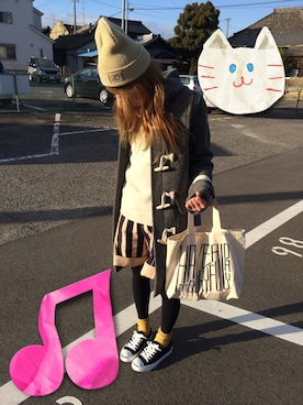 ともさん（レディース・160cm）の冬コーディネート