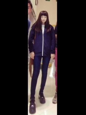 「roots（ルーツ）のアイテム（パンツ）」を使った、yona さん（レディース・164cm）の秋コーディネート