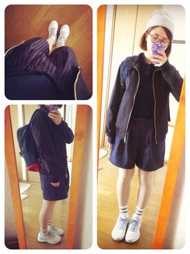 「祝200ダウンロード！」｜miyabiさん（レディース・157cm）の春コーディネート