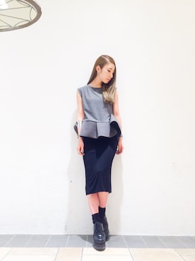 「new」｜Narcissus ESTさん（レディース・152cm）の夏コーディネート