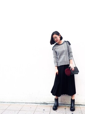 「アイテム（チャーム）」を使った、Narcissus ESTさん（レディース・160cm）の夏コーディネート