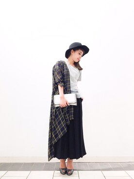 「【ACCESSORIES】（アクセサリーズ）のアイテム」を使った、Narcissus ESTさん（レディース・165cm）の夏コーディネート