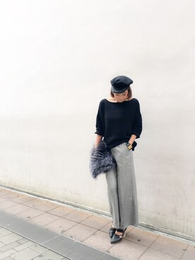 「Narcissus（ナルシス）のアイテム」を使った、Narcissus ESTさん（レディース・168cm）の秋コーディネート