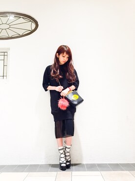 「Narcissus（ナルシス）のアイテム」を使った、Narcissus ESTさん（レディース・158cm）の冬コーディネート