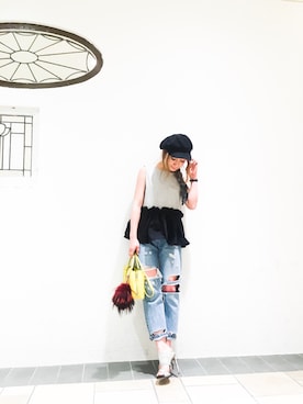 Narcissus ESTさん（レディース・152cm）の春コーディネート