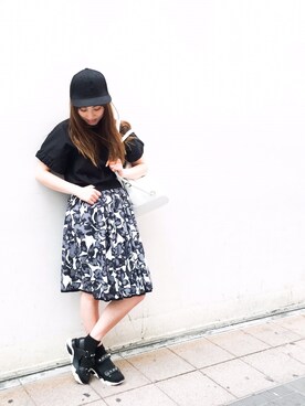 「coordinate」｜「アイテム（帽子）」を使った、Narcissus ESTさん（レディース・165cm）の春コーディネート