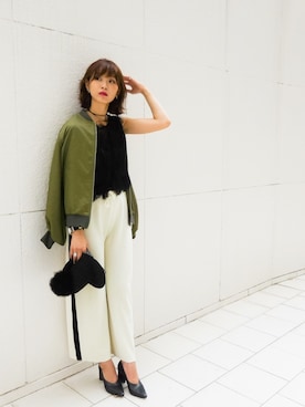 「アイテム（パンプス）」を使った、Narcissus ESTさん（レディース・172cm）の秋コーディネート