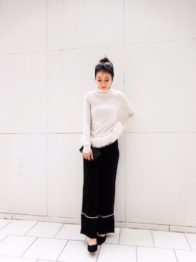 「Narcissus（ナルシス）のアイテム」を使った、Narcissus ESTさん（レディース・158cm）の秋コーディネート