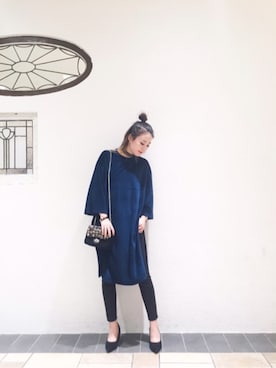 Narcissus ESTさん（レディース・158cm）の秋コーディネート