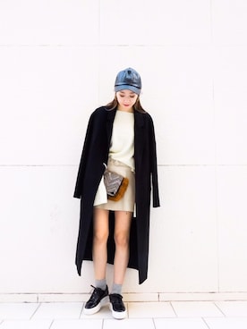 「outfit」｜「アイテム（その他アウター）」を使った、Narcissus ESTさん（レディース・158cm）の秋コーディネート