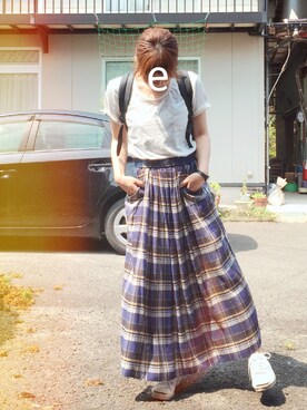 「iro;-R-（イロアール）のアイテム」を使った、ちめさん（レディース・162cm）の夏コーディネート