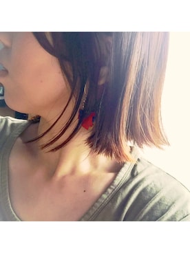 「iro;-R-（イロアール）のアイテム」を使った、ちめさん（レディース・162cm）の夏コーディネート