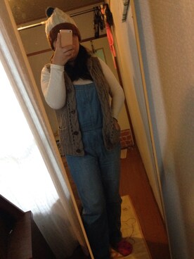 あけみさん(レディース・160cm)の冬コーディネート