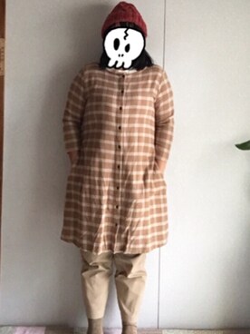 あけみさん（レディース・160cm）の冬コーディネート