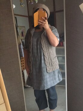 あけみさん（レディース・160cm）の冬コーディネート