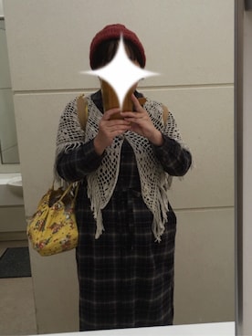 あけみさん（レディース・160cm）の冬コーディネート