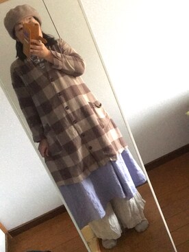 あけみさん（レディース・160cm）の冬コーディネート
