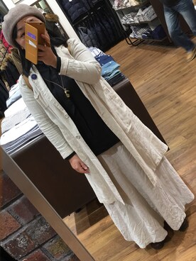 あけみさん（レディース・160cm）の冬コーディネート