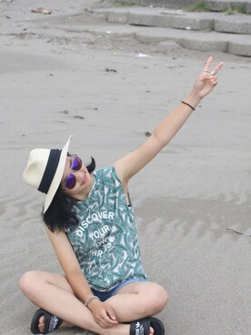 あいさん（レディース・154cm）の夏コーディネート