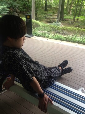 「SET UP」｜「アイテム（腕時計）」を使った、Ryunosuke (RYAN)さん（メンズ・175cm）の冬コーディネート