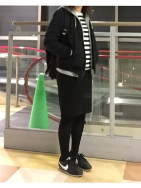 「あたし」｜マカロニさん（レディース・160cm）の冬コーディネート